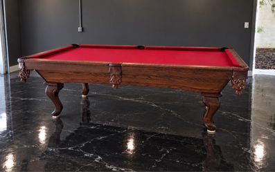 Goldenwest Pool Table 8’ (Free Delivery & Pro setup)