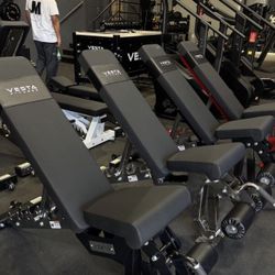 Vesta Fitness AB-4000 Adjustable Bench – Commercial Grade