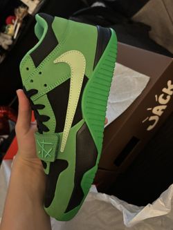 Travis scott jump man jacks jordan cj1-trexx green spark