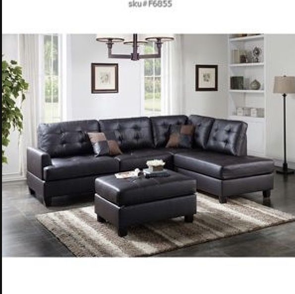 Brand New Sectional With Ottoman Home & Garden
