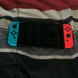 Nintendo Switch And Case (READ DESCRIPTION)