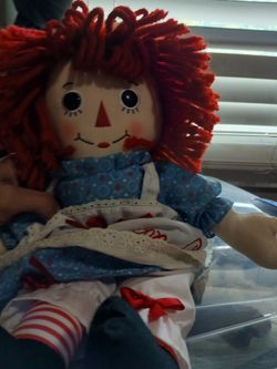 Raggedy Ann rag doll