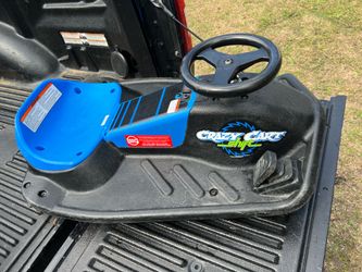 Razor Crazy Cart Shift 12V Electric Drift Go-Kart - Blue/Black