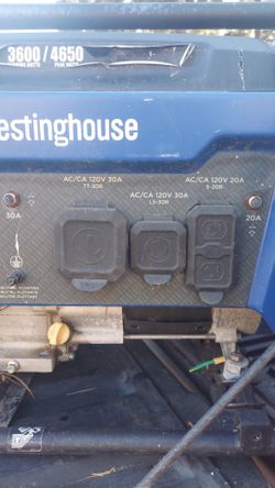 Westinghouse Generator LESS THAN 30 HOURS.