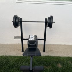 Bench And Weight Set