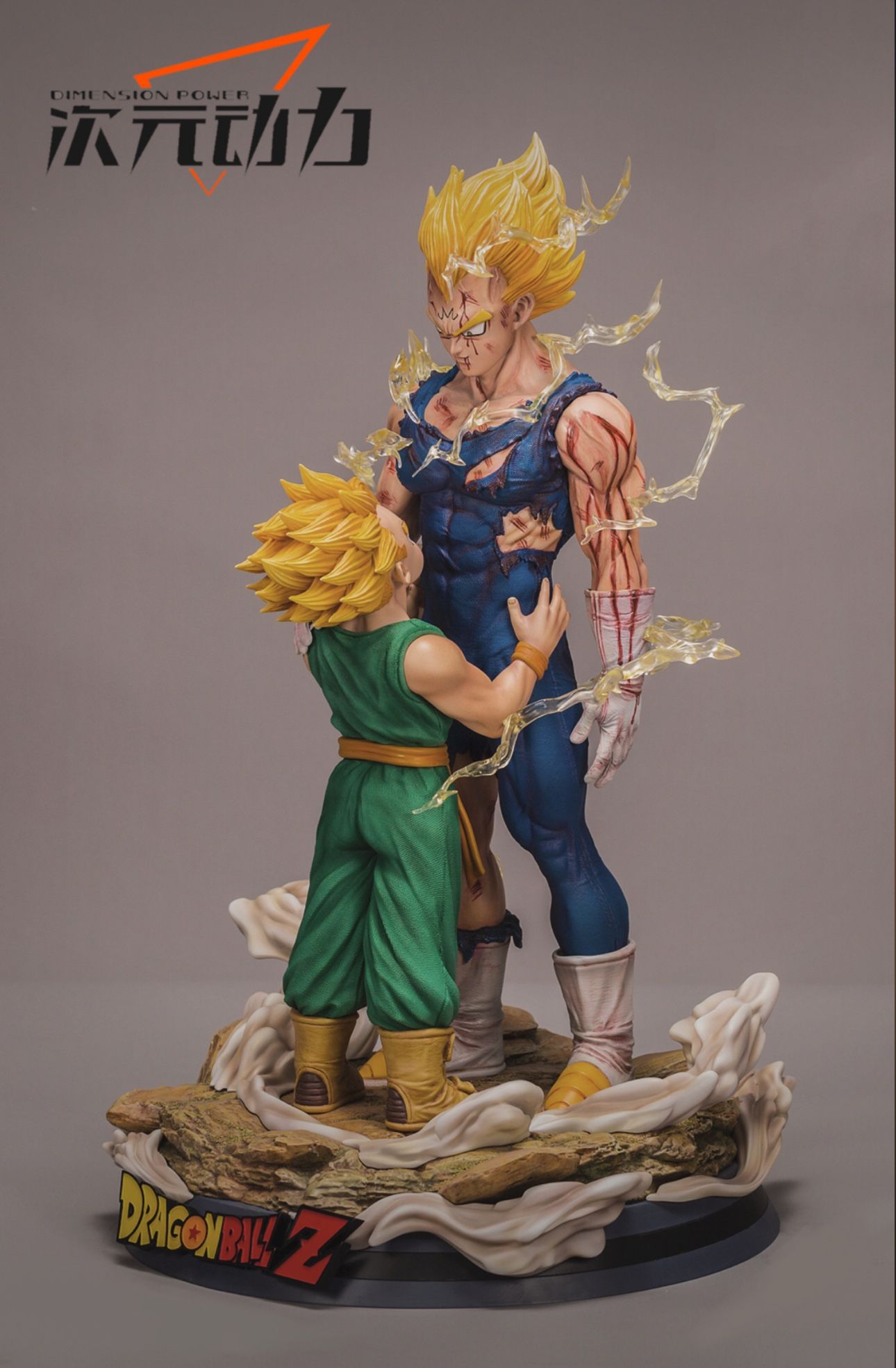 Majin Vegeta & Trunks 1/4 Resin Statue by DIMENSION POWER