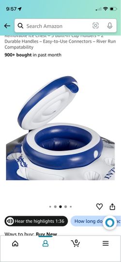 Inflatable Floating Cooler