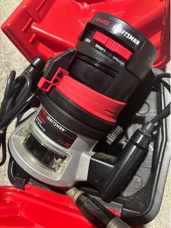 Craftsman Router power tool with bits