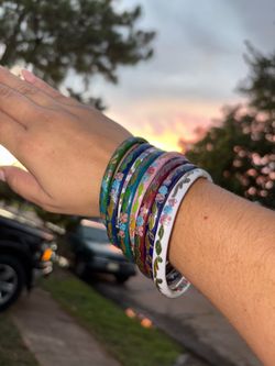 Vintage Cloisonné Bracelts