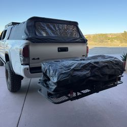 Mockins 500 lb Heavy Duty Hitch Cargo Carrier w/ Large Waterproof Bag