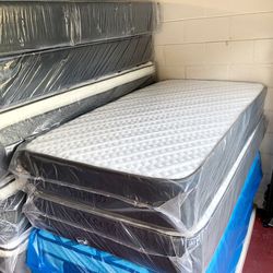 Twin Size Mattress 10 Inches Thick New From Factory Quality & Comfort Also Available Full-Queen-King Delivery 🚚 Available 