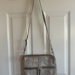 Fossil Erin Metallic Crossbody W/adjustable Strap