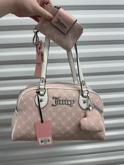 Pink Sparkly Juicy Couture Purse & Wallet