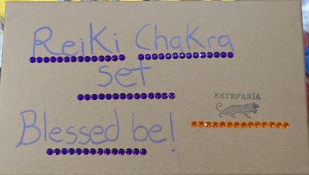 Reiki Set Of Seven Semiprecious Stones Of The Finest Quality. Well Cut And Polished. 