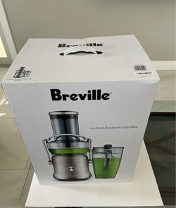 New-Breville the Juice Fountain Cold Plus 1000W Juicer - Silver (BJE530BSS1BUS1)
