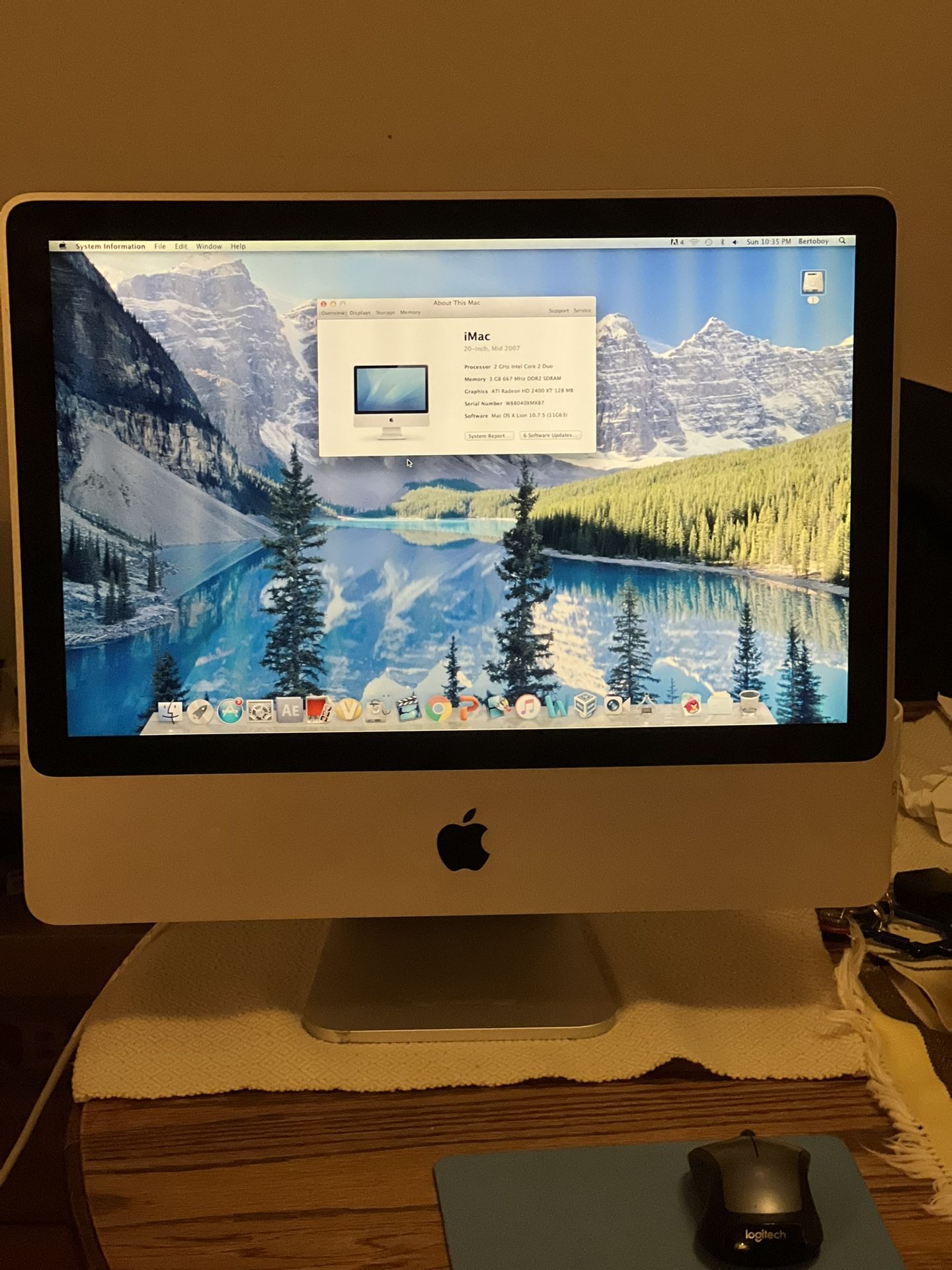 Apple iMac 20” 2007 - Great Condition