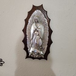 Pure Silver Virgine Mary