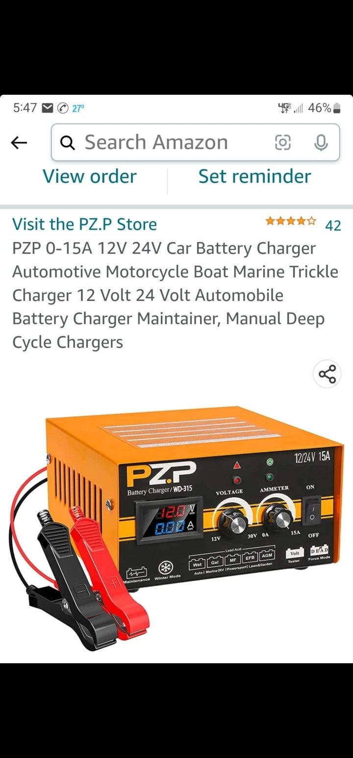 12v/24v Battery ChRger