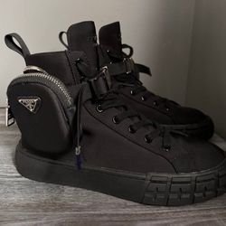 PRADA BLACK SHOES 7/8