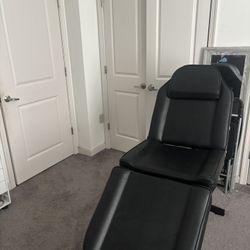 Tattoo Adjustable Chair, Stool and Metal Drawer 