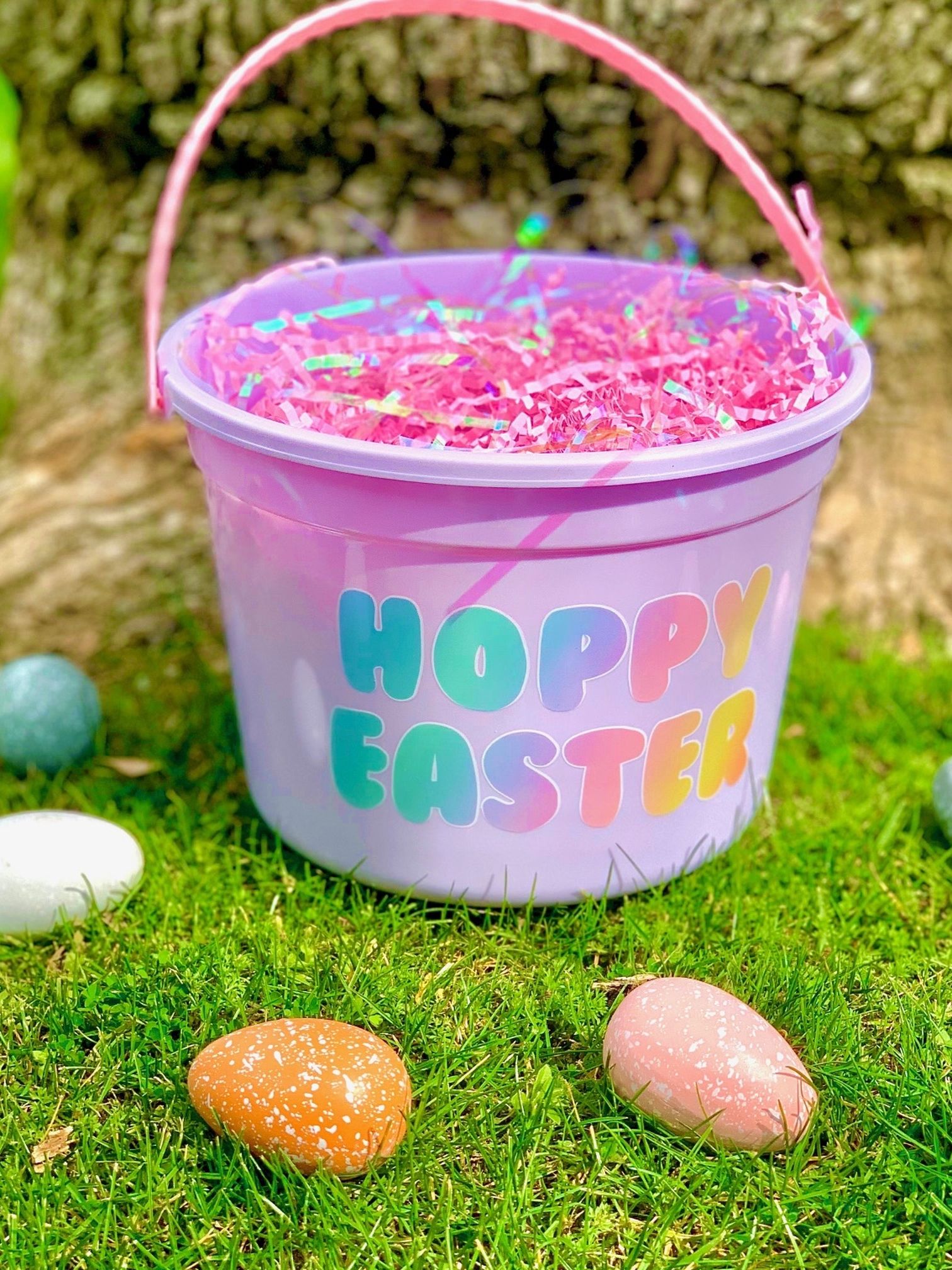 CUSTOM Hoppy Easter Basket