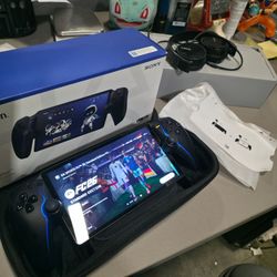 Playstation Portal and Sony Headphones