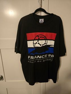 Vintage world cup adidas France 1998 shirt