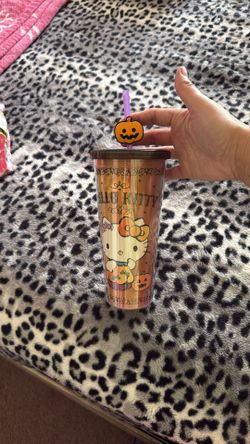 Hello Kitty Halloween Tumbler