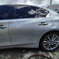 2016-2024 Infiniti Q50 Rear Door Driver Left Side 