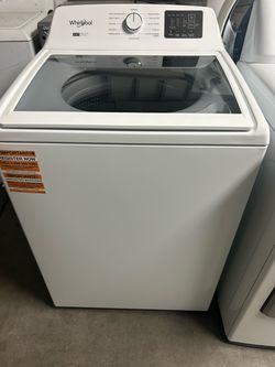 Whirlpool washer top load
