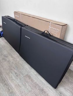 Two Folding Gym Mats