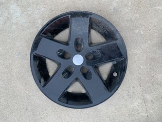 2000-2018 Jeep Wrangler, Hubcap, Gloss Finish.