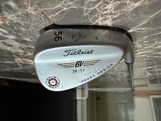 Right Handed Titleist BV 56 11 Spin Milled Vokey Design Golf Wedge