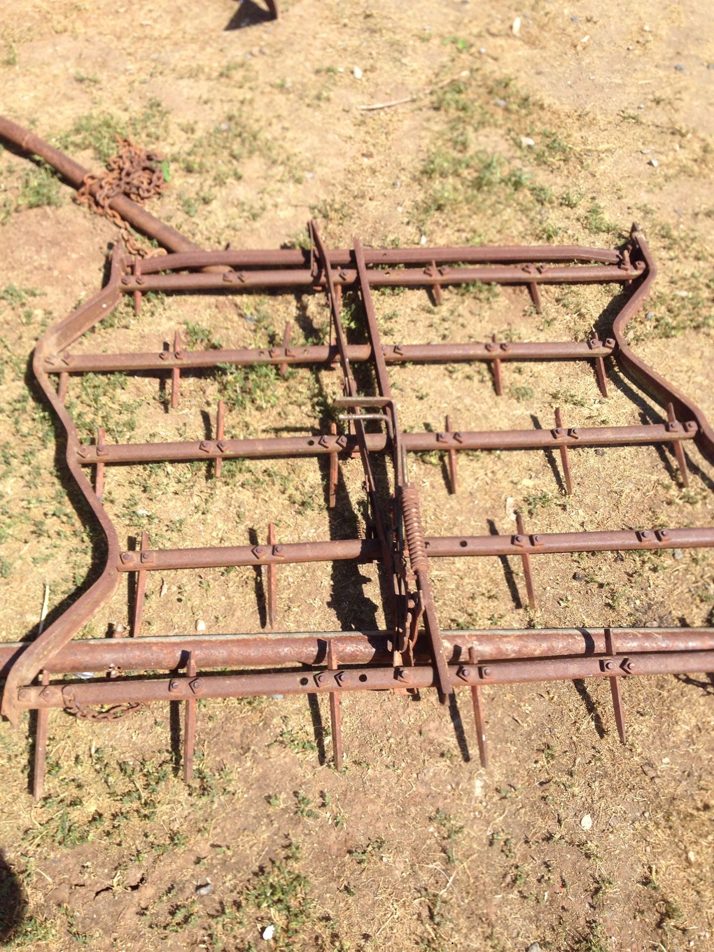Tractor Farm implement spike tooth harrow