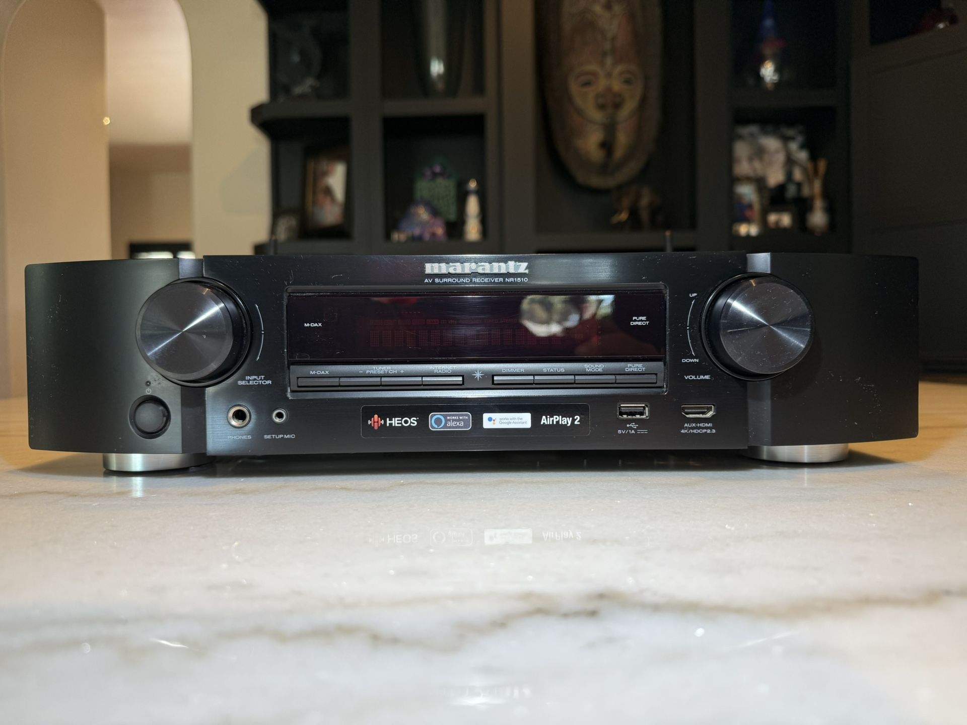 Marantz NR1510 AV Surround Receiver With HEOS AND AirPlay 2 Support