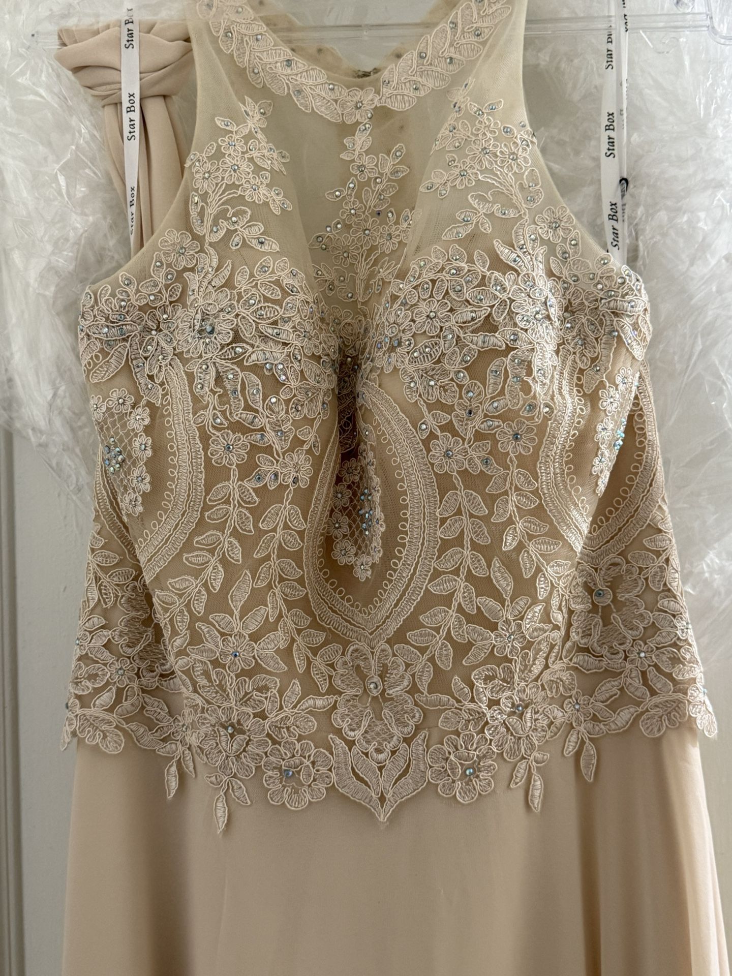Champagne/Light Gold Dress