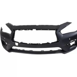 Driver side Fender and front bumper q50