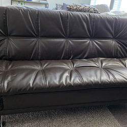 Leather Futon Bed