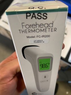 Forehead thermometer!