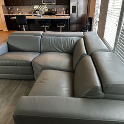 Leather Couch 