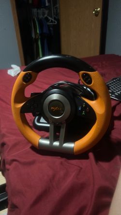Pxn Gaming Steering Wheel Compatible With Any Console Including Pc,ps4/ps5,all xbox except 360,does not work with nintendo