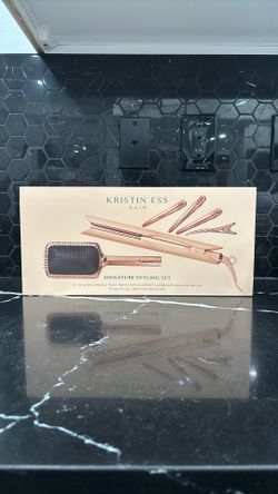 Kristin Ess Hair Signature Styling Set 3 In 1 Ceramic Flat Iron 