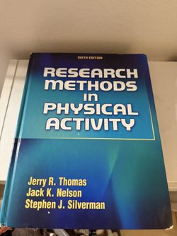 Research Methods In Physical Activity Textbook