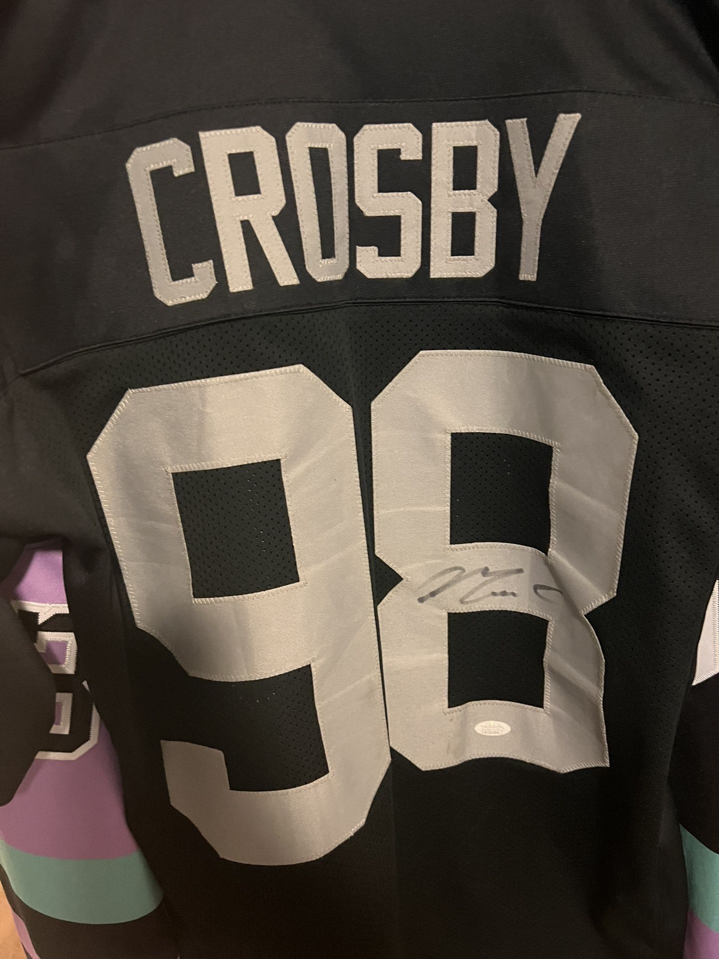 Signed Maxx Crosby Raiders Jersey