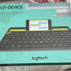 Logitech - K480 Wireless Multi-Device Keyboard