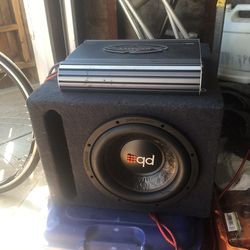 Subwoofer and amplifier
