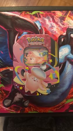 Pokemon Cards - Mega Clefable ex Tin