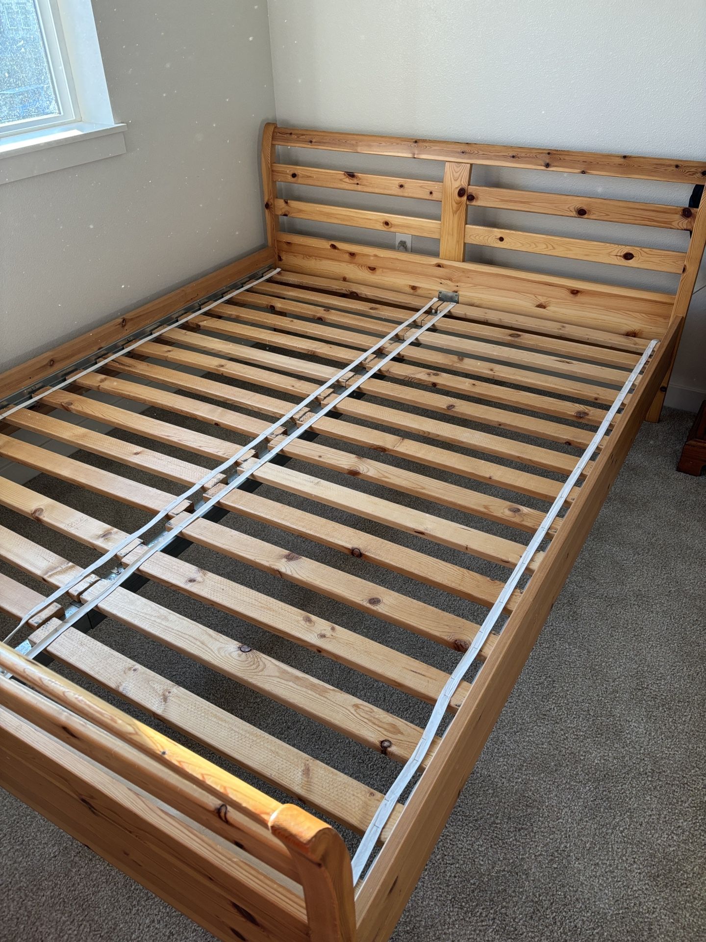 Queen mattress and Bed Frame