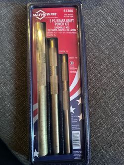 Mayhew Pro 3-Piece Brass Drift Punch Kit