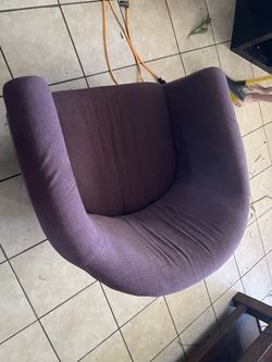 Purple Simpsons Villain Chair